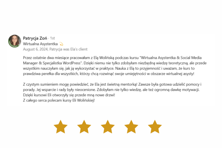 Webinar Opinia Jak zostać wirtualną asystentka?