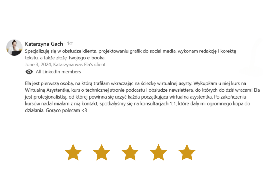 Webinar Opinia Jak zostać wirtualną asystentka?